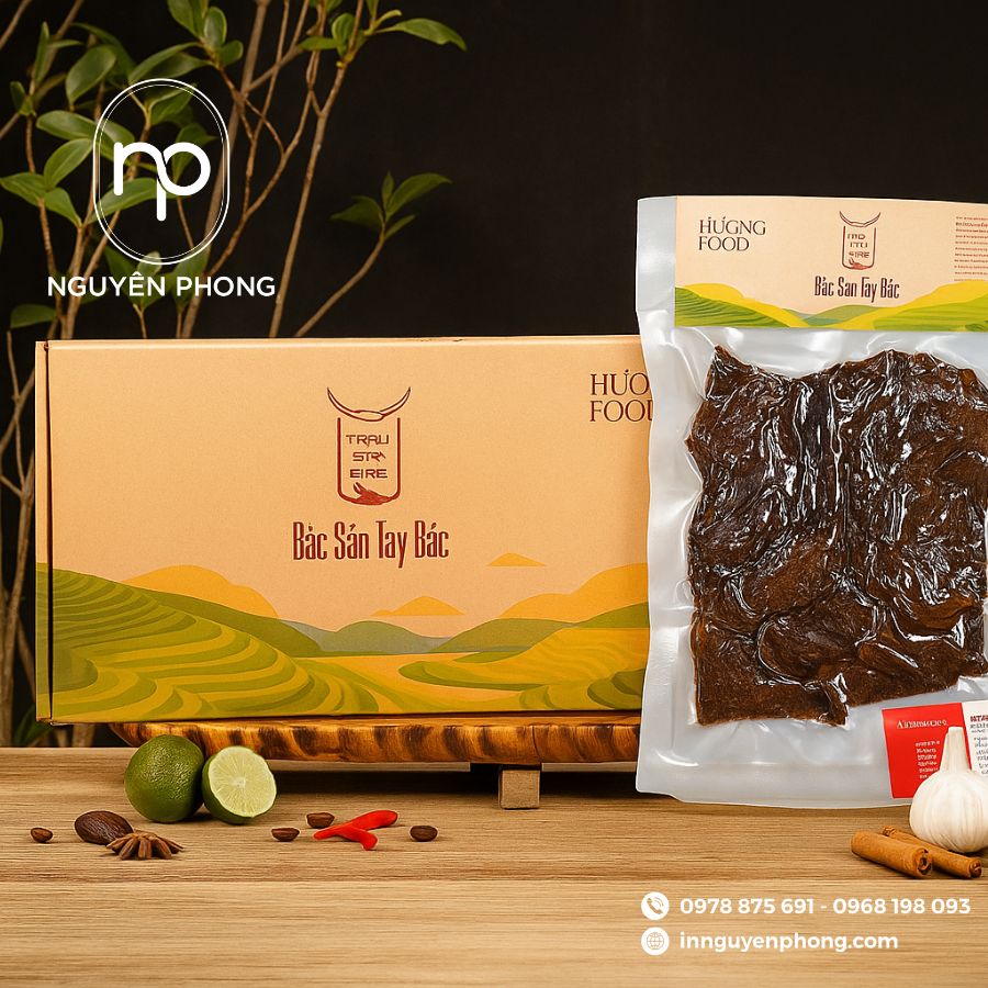 In hộp đựng đặc sản đẹp, nâng tầm giá trị sản phẩm